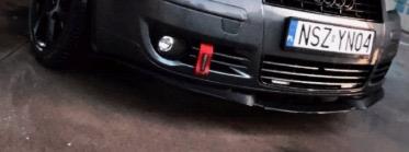Dokładka przedniego zderzaka typu CUPRA - Audi