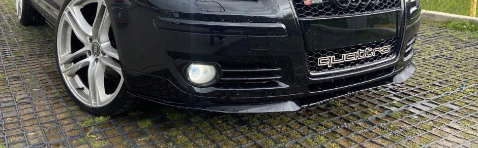 Dokładka przedniego zderzaka typu CUPRA - Audi