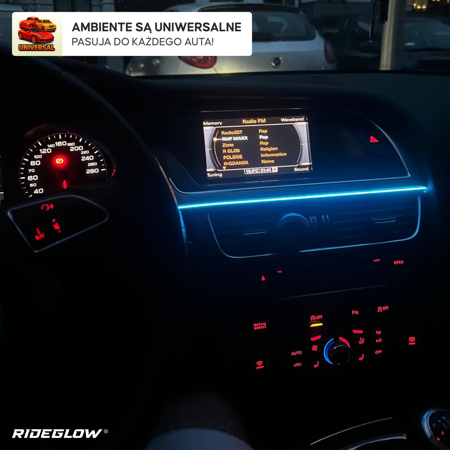 Ambiente Led na USB 6 szt. – do wszystkich aut